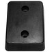 Ideal Warehouse 13" x 4" x 10" Molded Rubber Dock Bumper DB-13