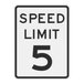 Speed Limit Signs