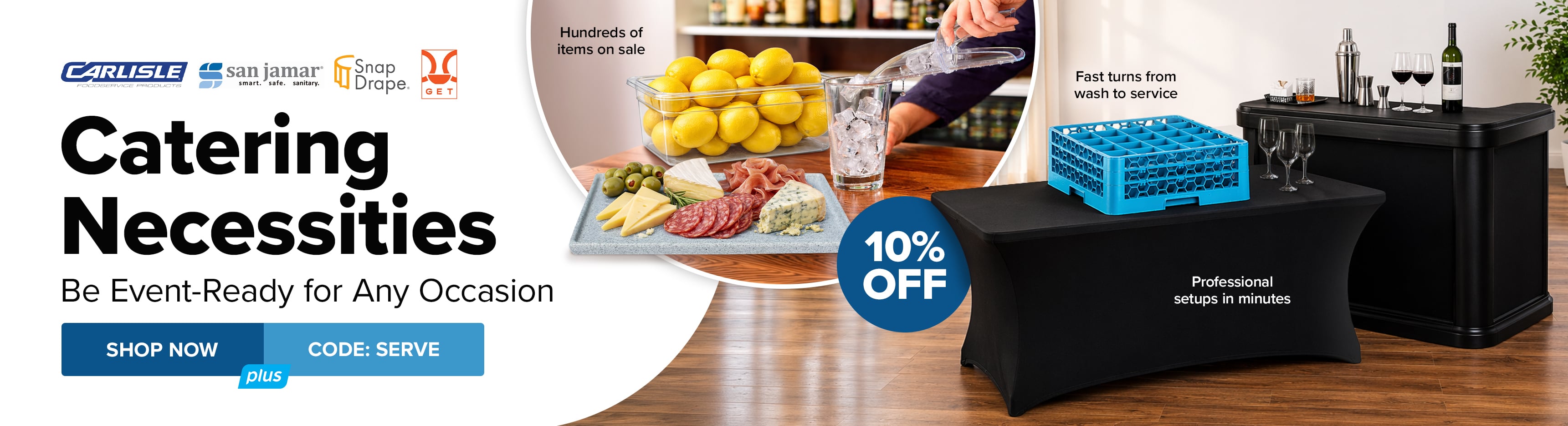 Catering Essentials from CFS Brands