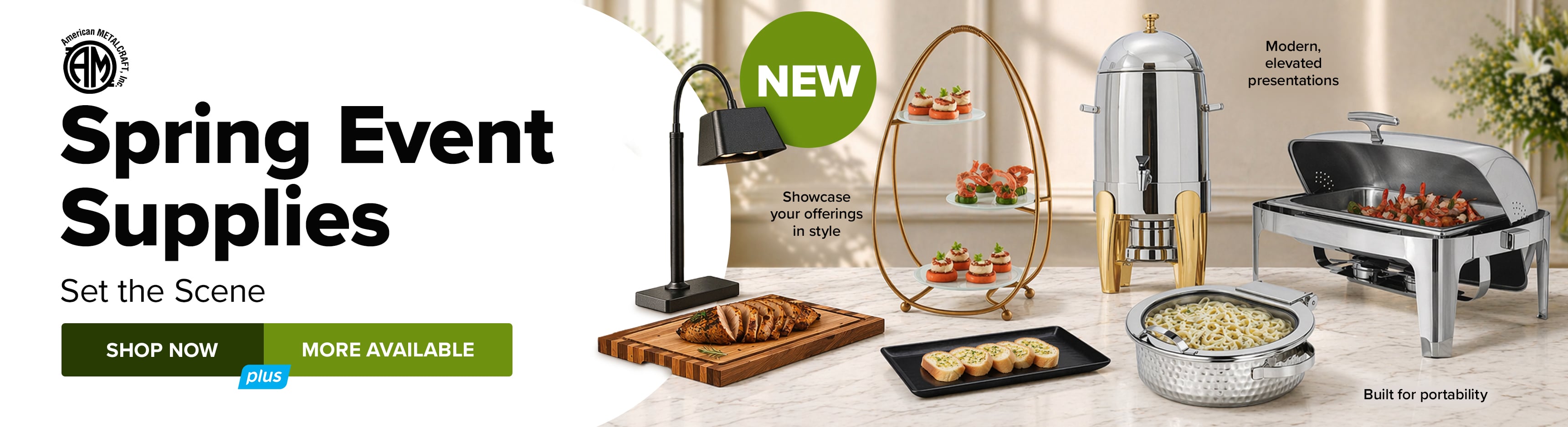 Spring Event Supplies from American Metalcraft