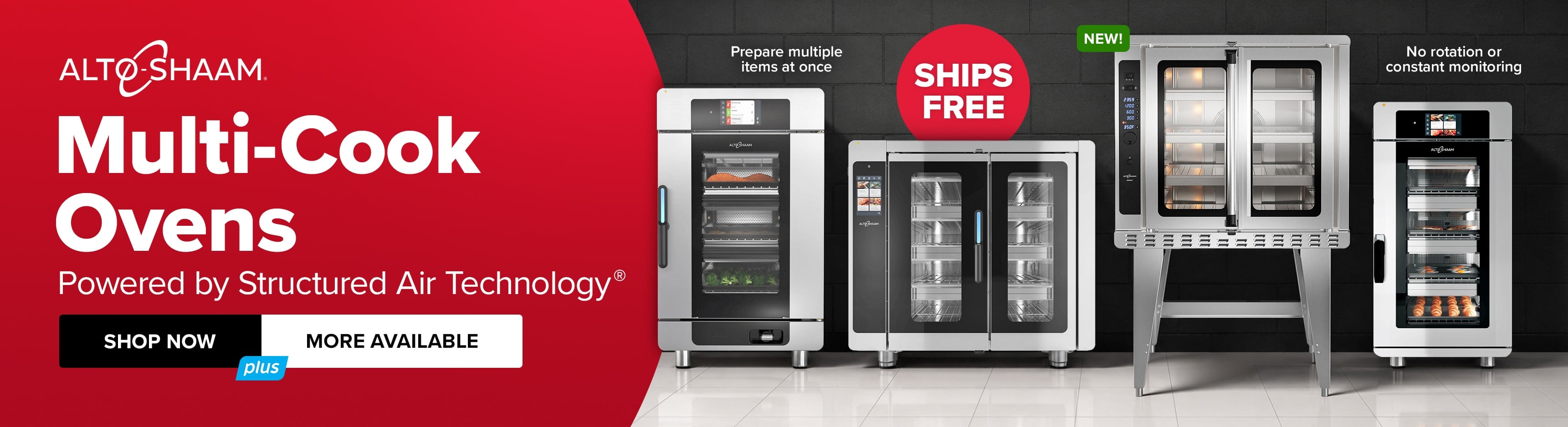 Free Shipping on Alto-Shaam Multi-Cook Ovens; No Code Needed