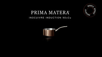 de Buyer – Prima Matera Product Overview