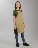 Choice Khaki Adjustable Bib Apron with 2 Pockets Display Choice Khaki Adjustable Bib Apron with 2 Pockets Display