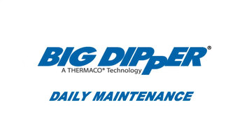 Daily Maintenance on Big Dipper 51k Series with Internal Strainer