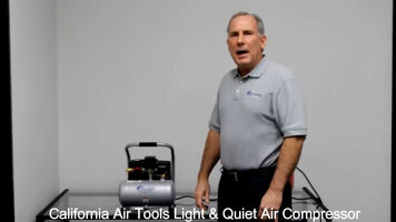 California Air Tools Light & Quiet 1P1060S Air Compressor Overview