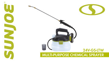 Sun Joe 24V-GS-LTW Chemical Sprayer Overview