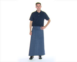 Intedge Denim Poly-Cotton Bistro Apron Male Modeling Video Intedge Denim Poly-Cotton Bistro Apron Male Modeling Video