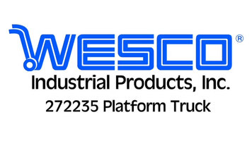 Wesco Industrial Products 272235 Platform Truck