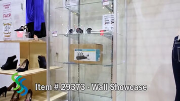 Metal Framed Wall Showcase Item 29373 Assembly Instructions