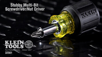 Stubby Multi-Bit Screwdriver/Nut Driver Overview Stubby Multi-Bit Screwdriver/Nut Driver Overview