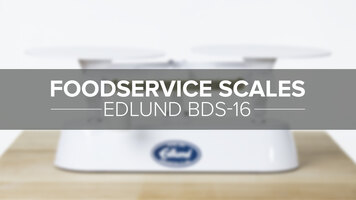 Edlund 16lb. Baker's Scale Edlund 16lb. Baker's Scale