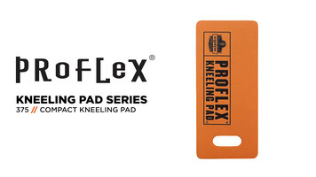 Ergodyne 375 Small Kneeling Pad Provides Portable Knee Protection with Durable Foam Padding