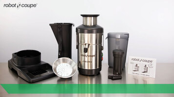 Robot Coupe: J 100 Juicer - Overview, Assembly, Operation, Accessories, Cleaning, and Maintenance Robot Coupe: J 100 Juicer - Overview, Assembly, Operation, Accessories, Cleaning, and Maintenance