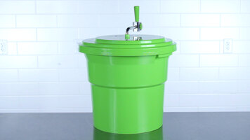 Choice 2.5 Gallon Salad Spinner