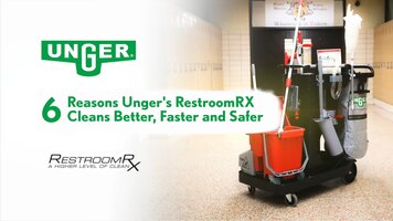 6 Reasons Unger's RestroomRX Cleans Better, Faster, and Safer 6 Reasons Unger's RestroomRX Cleans Better, Faster, and Safer