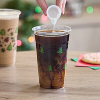 Choice 20 oz. Holiday PET Plastic Cold Cup