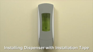 GOJO® ADX-12 Manual Soap Dispenser: Installation GOJO® ADX-12 Manual Soap Dispenser: Installation