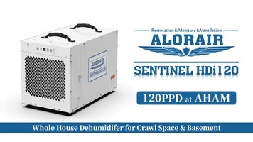 AlorAir Sentinel HDi120 Dehumidifier Overview AlorAir Sentinel HDi120 Dehumidifier Overview