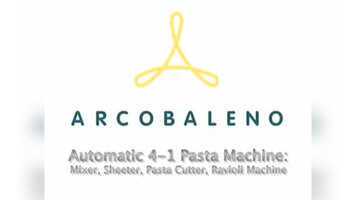 Arcobaleno AMF160 - Automatic 4-1 Pasta Machine Walkthrough Arcobaleno AMF160 - Automatic 4-1 Pasta Machine Walkthrough