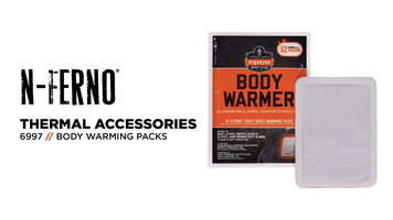 Apply the Air-Activated N-Ferno 6997 Body Warmers to Clothing for Added Protection in Cold Climates