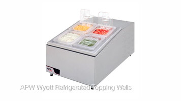 APW Wyott Refrigerated Topping Well