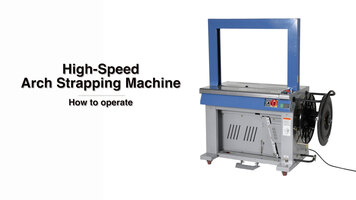  ASM Vestil High Speed Strapping Machine: How to Operate