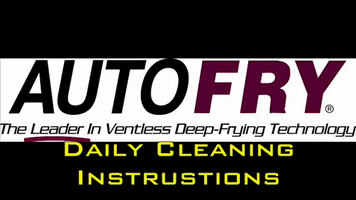 AutoFry Daily Cleaning MTI-10X