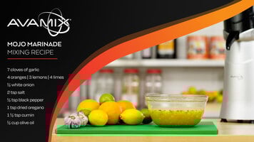 Avamix Juicer: Mojo Marinade Recipe Avamix Juicer: Mojo Marinade Recipe