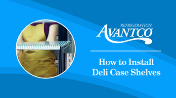 How to Install Shelves on the Avantco Deli Case How to Install Shelves on the Avantco Deli Case