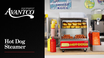 Avantco Hot Dog Steamers Overview Avantco Hot Dog Steamers Overview