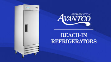 Avantco Reach-In Refrigerators