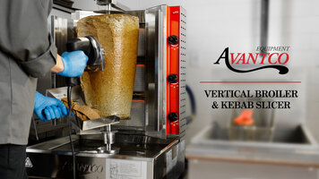 Avantco Vertical Broilers and Kebab Slicers Avantco Vertical Broilers and Kebab Slicers
