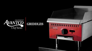 Avantco Chef Series Griddles Avantco Chef Series Griddles