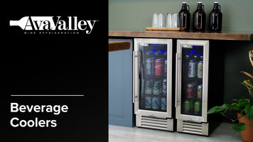 AvaValley Glass Door Beverage Coolers AvaValley Glass Door Beverage Coolers