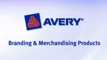 Avery®: Branding and Merchandising Products