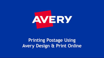 Avery®: Design and Print Online