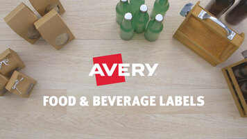 Avery® Food and Beverage Labels