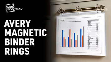 Avery® Magnetic Binder Rings Overview Avery® Magnetic Binder Rings Overview