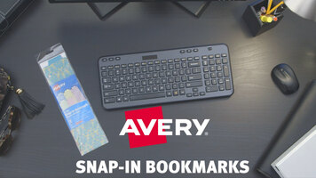 Avery® Snap-In Bookmarks Avery® Snap-In Bookmarks