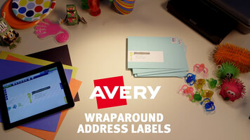 Avery®: Wraparound Address Labels Avery®: Wraparound Address Labels
