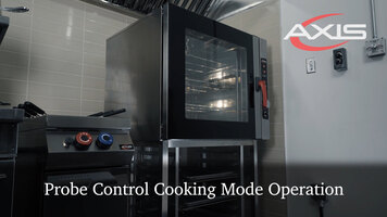 Axis Combi Oven: Probe Cooking Axis Combi Oven: Probe Cooking