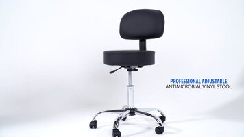 Boss B245-BK Medical Stool Features Boss B245-BK Medical Stool Features