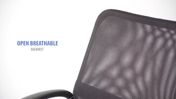 Boss B6416 CG Office Chair Features