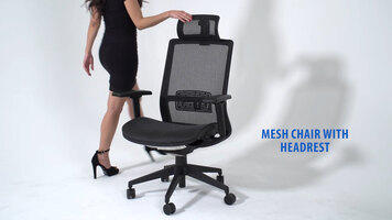 HR_Mesh Chair with Headrest Features_B6033 HR_Mesh Chair with Headrest Features_B6033
