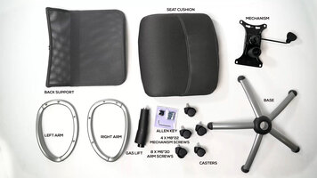 Boss B6416 Office Chair Assembly Boss B6416 Office Chair Assembly