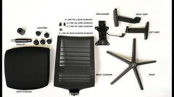 Boss B6566 Office Chair Assembly