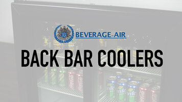 Beverage Air Back Bar Coolers Beverage Air Back Bar Coolers