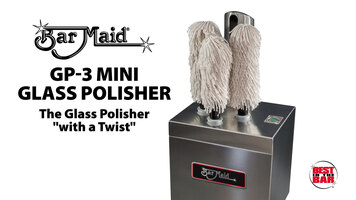 Bar Maid: GP-3 Mini Glass Polisher Bar Maid: GP-3 Mini Glass Polisher