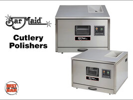 Bar Maid Cutlery Polishers CP-7000 and CP-3000
