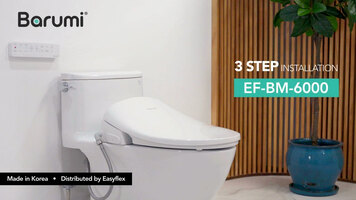 Barumi EF-BM-6000 Electric Bidet Installation Barumi EF-BM-6000 Electric Bidet Installation